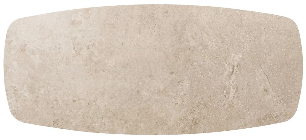 Prado jedálenský stôl s keramickou doskou 240x105 cm antracitový