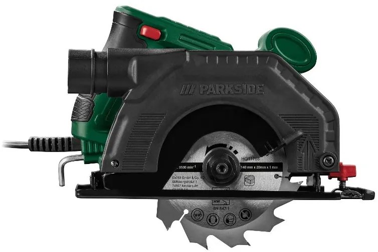 Parkside® Ručná kotúčová píla Phks 750 A1 (100394478)