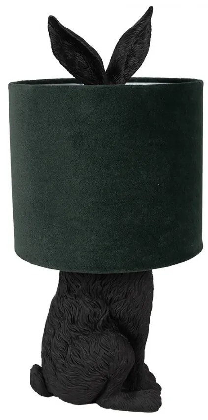 Black & Green RABBIT svietidlo Ø20*43