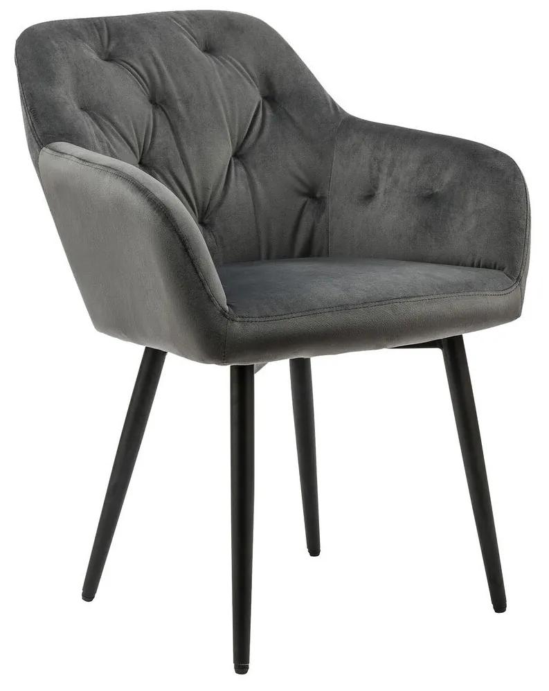 Zamatová stolička  61 × 45 × 85 cm SALESFEVER