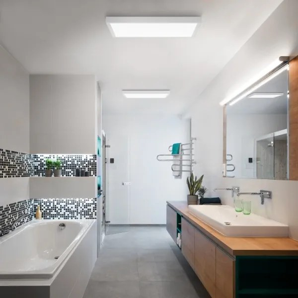 Brilagi-LED stmievateľné kúpeľňové svietidlo FRAME SMART LED/50W/230V IP44 biel+DO