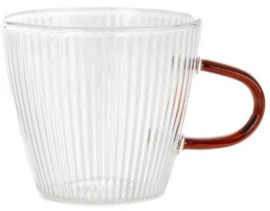 Šálka MABELLE s hnedým uškom 891057 120 ml