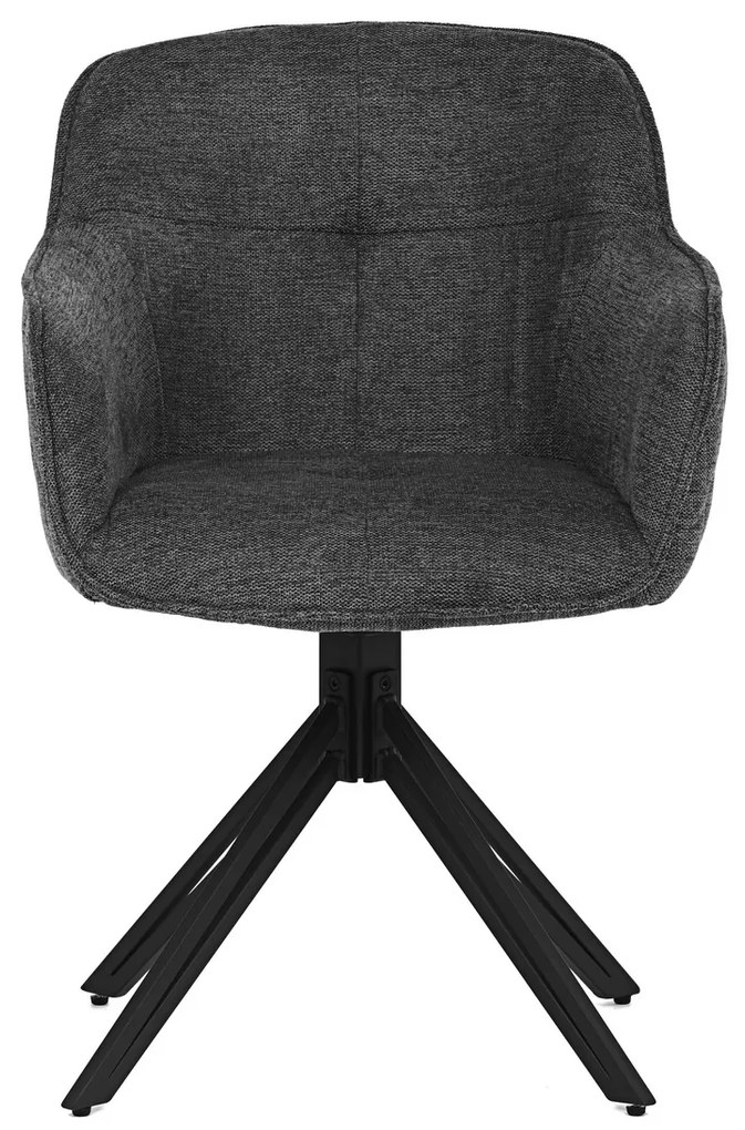 Sada jedálenských stoličiek s vratným mechanizmomHC-533 GREY2, 2 ks