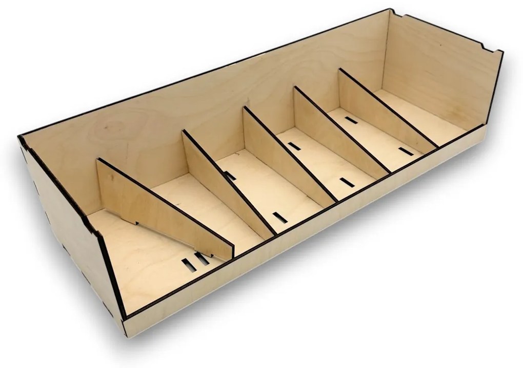 usporadejto.cz Stohovateľný organizér na čajové vrecúška aj krabičky, 5 variabilných priehradiek VASKY Cenové rozpätie: cena za 2ks