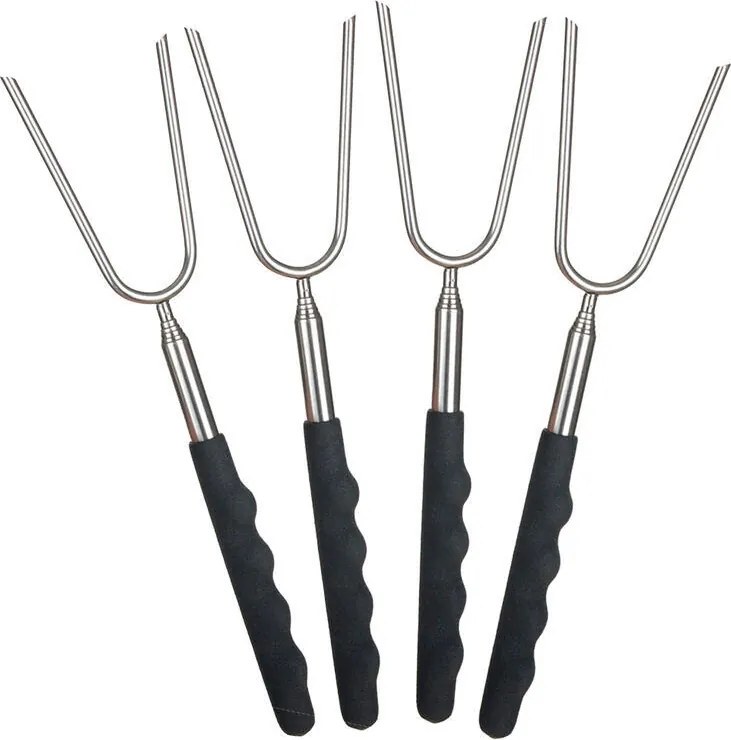 Teleskopické vidlice na opekanie 4 ks