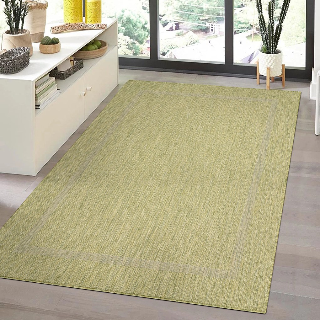 Ayyildiz, Koberec behúň Relax 4311 Green, 80x250, zelená, chodba / predsieň