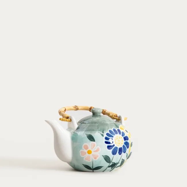 Čajník so šálkami LIMITE 772382 zelený