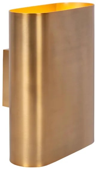 Lucide 12219/02/02 - Nástenné svietidlo OVALIS 2xE14/9W/230V zlatá