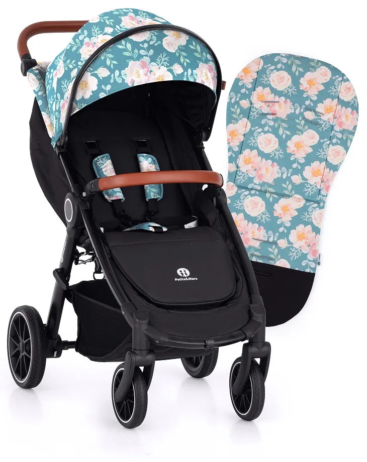 PETITE&MARS kočík Street+ RWS oak limited 100 roses complete