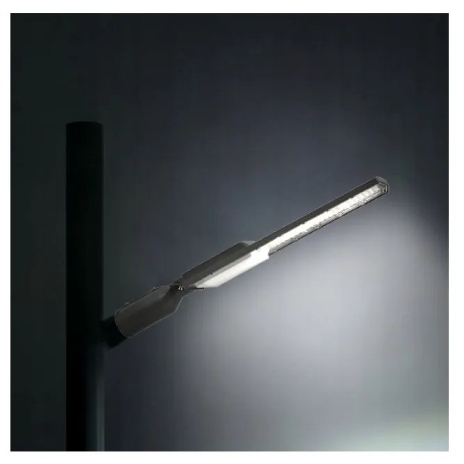 Germina LED pouličná lampa / lampáš HERMETIC 100W sivá 10000lm 5000K