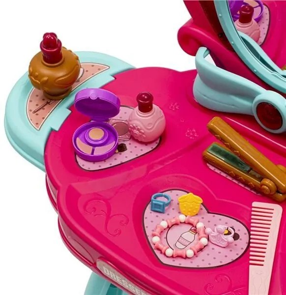 Detský toaletný stolík Baby Mix s hudbou, 72 x 45x 30,5 cm