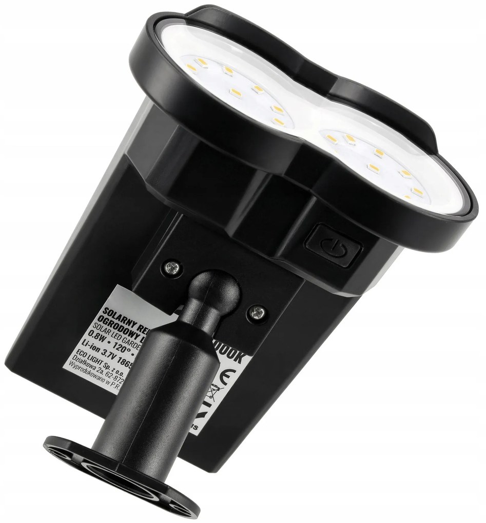 ECOLIGHT Solárny LED záhradný reflektor