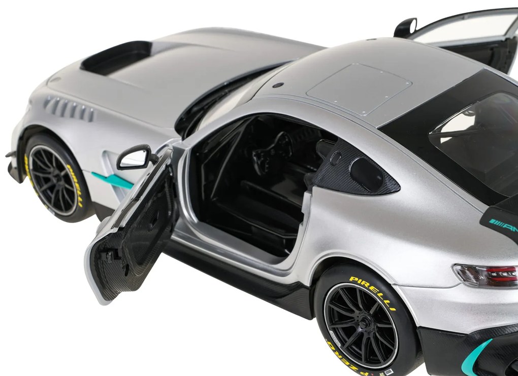 Auto na diaľkové ovládanie R/C Mercedes-AMG GT2 sivý 1:14 RASTAR