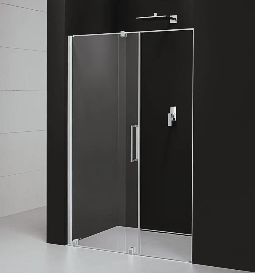 Polysan Sapho, ROLLS LINE sprchové dvere 1100mm, výška 2000mm, číre sklo