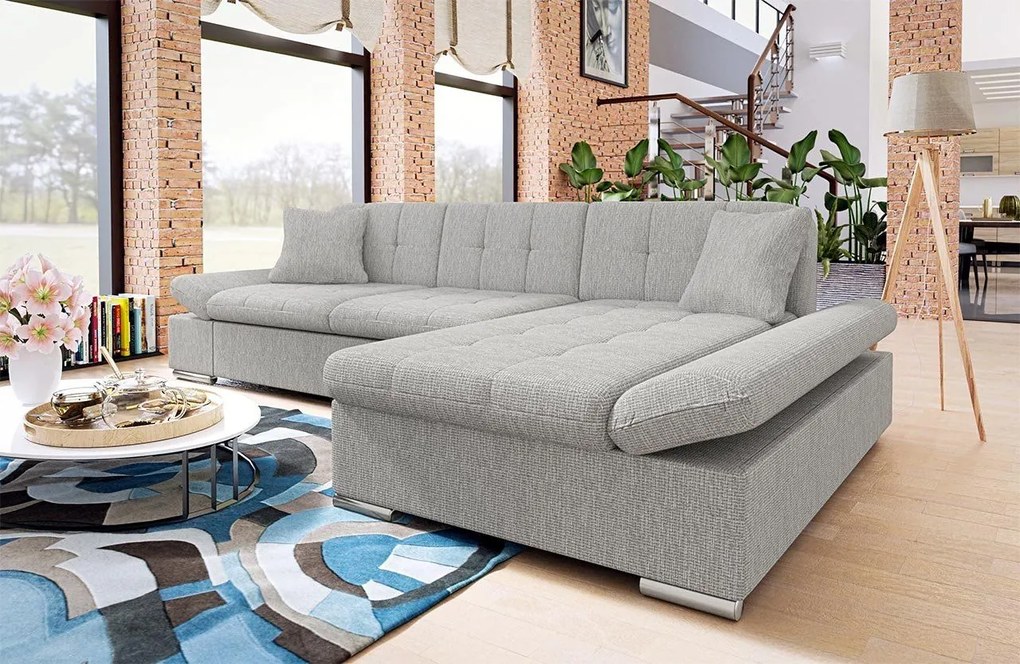 Sedacia súprava Laviva, Dostupné poťahy: Soft 011 (čierna) ekokoža + Soul 17, Strana: pravá