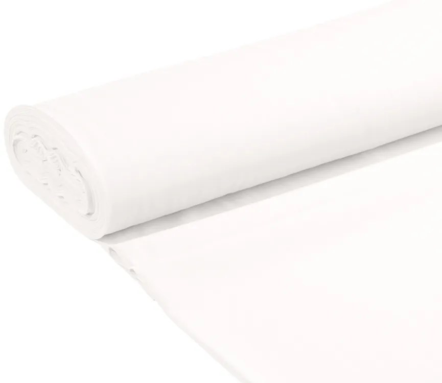 Biante Dekoračný obdĺžnikový obrus Rongo RG-032 Krémový biely 140x220 cm