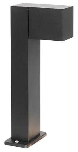 Priemyselná vonkajšia stojaca lampa čierna 35 cm IP44 - Baleno