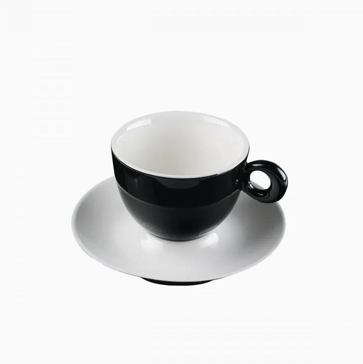 Lunasol - Podšálka na kávu/čaj čierna 15 cm - RGB (451611)
