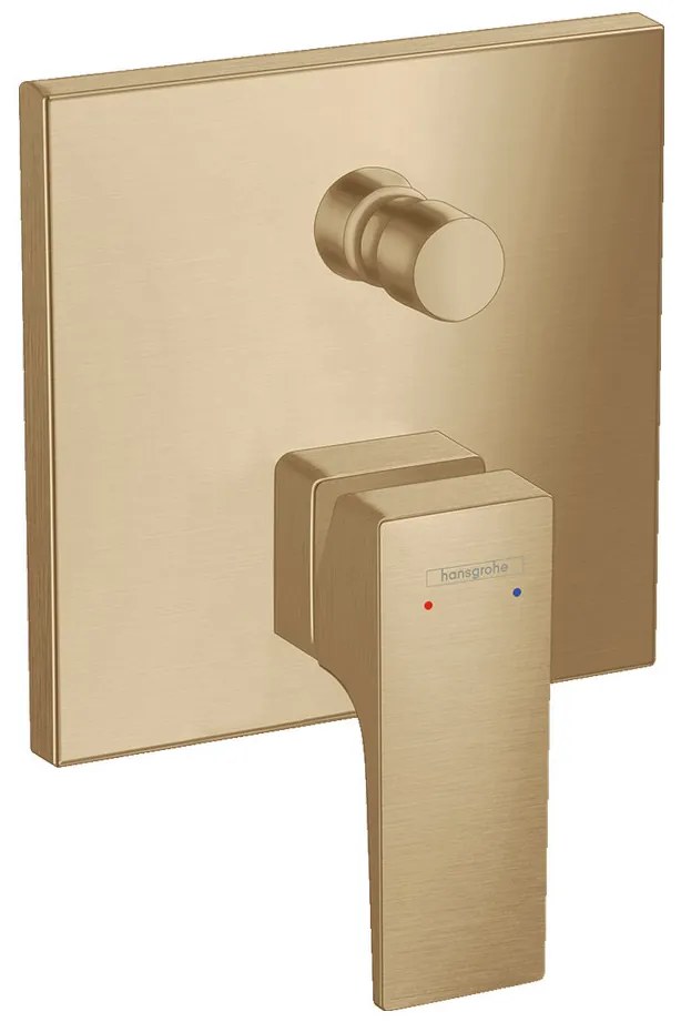 Hansgrohe Metropol, vaňová batéria pod omietku, kefovaný bronz, HAN-32545140