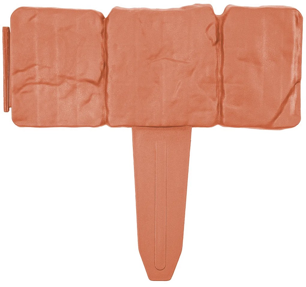 4Home Záhradná palisáda - obrubník Terracotta, 2,5 m