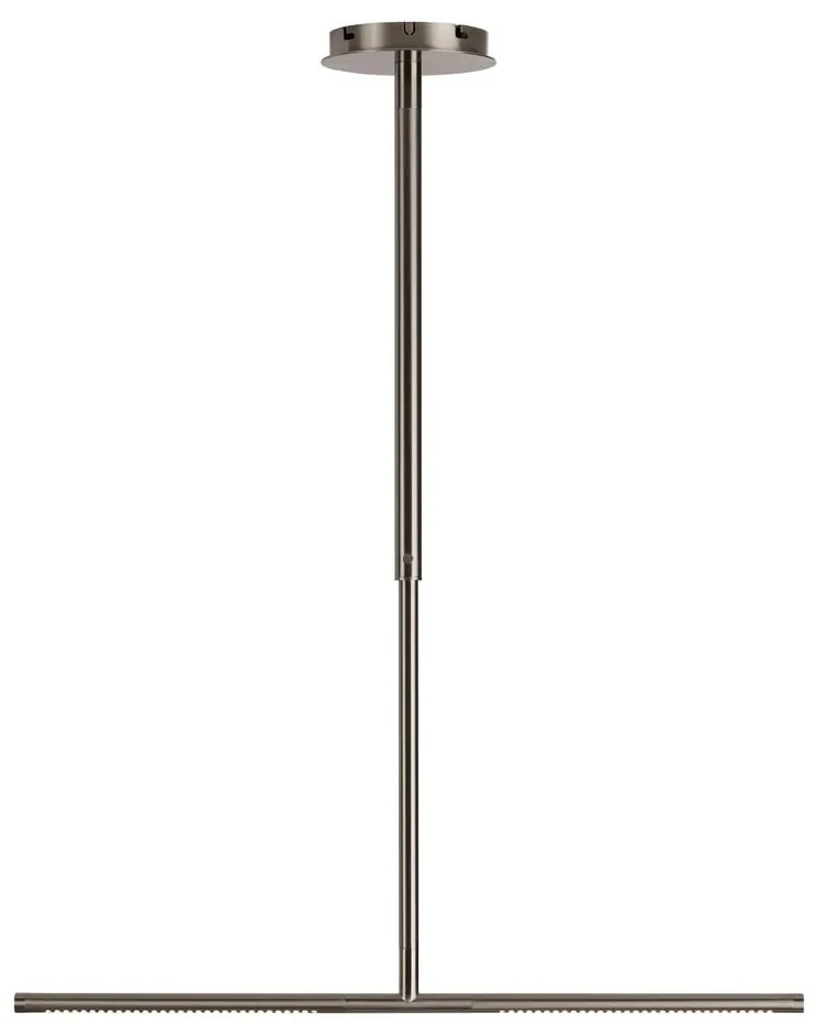 Kovové LED závesné svietidlo v striebornej farbe s kovovým tienidlom Omni Ceiling – UMAGE