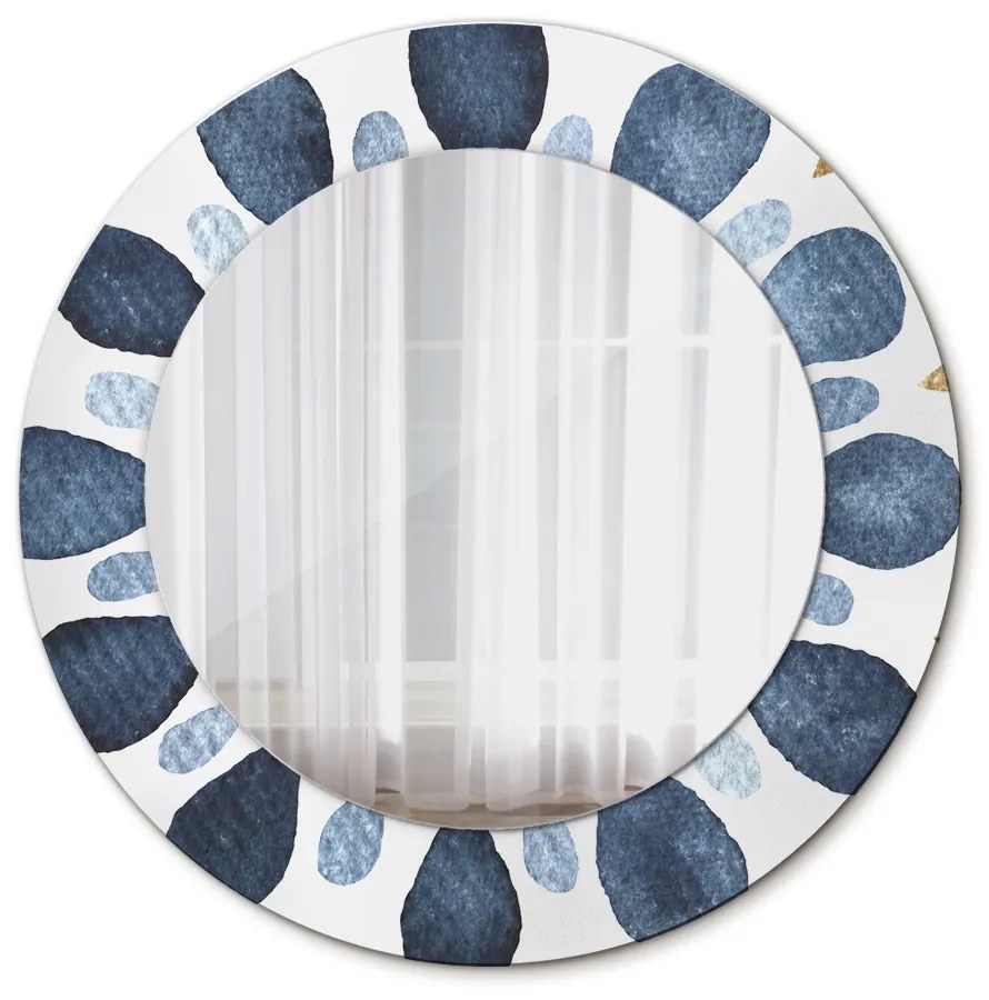 Mesiac Mandala Okrúhle dekoračné zrkadlo