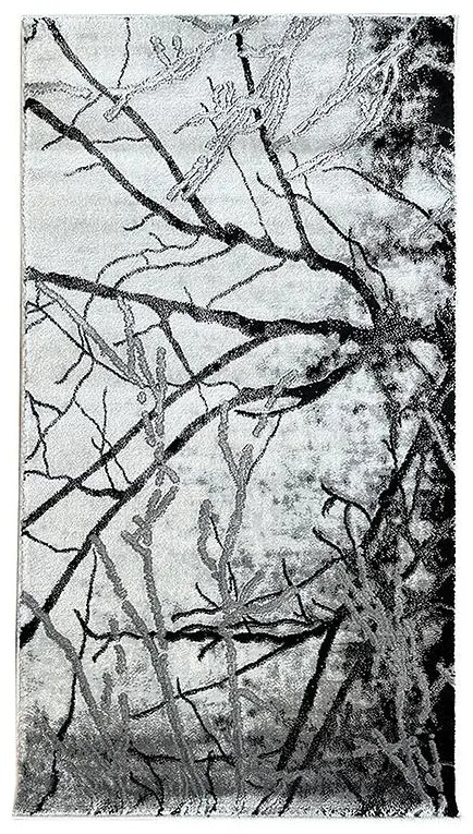 Koberec Frisee Diamond 1,33/1,9 A0064 sivá/strieborný