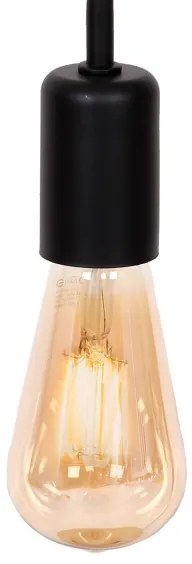 Stolná lampa BRENDA 1xE27/60W/230V čierna