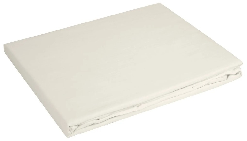 SATÉNOVÉ PRESTIERADLO DINA 180X210 CM KRÉMOVÁ