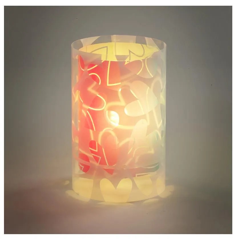 Dalber 41181 - Stolná lampa CUORE 1xE14/40W/230V