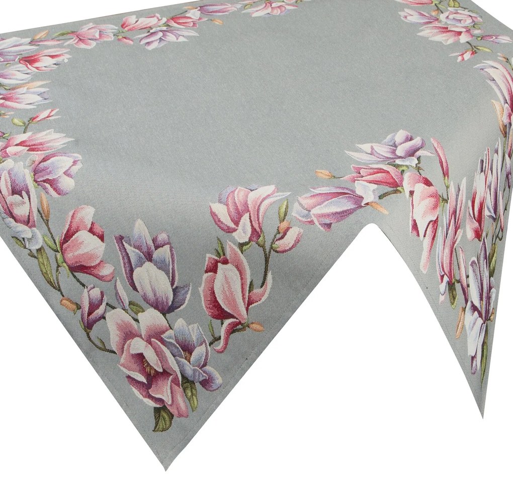 GOBELÍNOVÝ OBRUS POP 100X100 SIVÝ