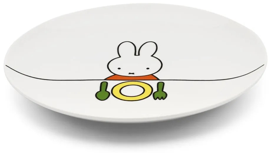 Porcelánová detská jedálenská súprava 6 ks Miffy – Zilverstad