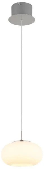 Globo 15744HN - LED Luster na lanku QUINTARA LED/6W/230V biela