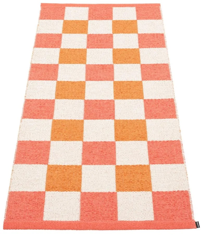 Vnútorný a vonkajší behúň v lososovo-oranžovej farbe 70x160 cm Pix Flamingo – Pappelina