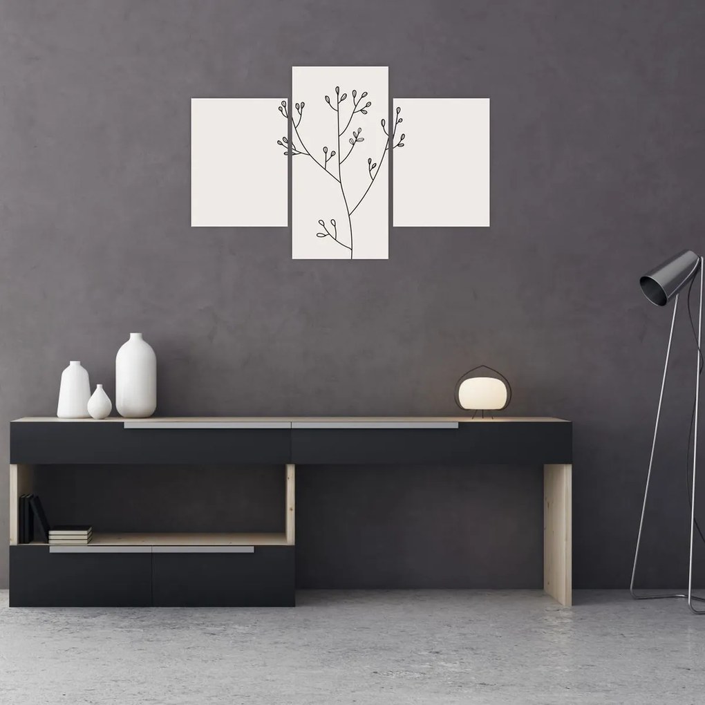 Obraz - Lúčny kvet N⁰3 (90x60 cm)