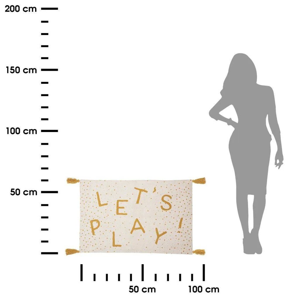 Detský koberec Lets Play, 60x90 cm, viacfarebná