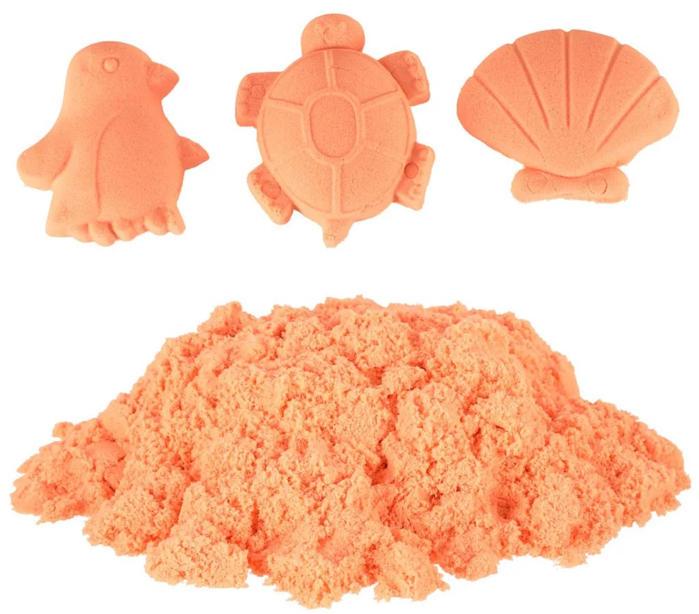 KIK Kinetický piesok KIK, oranžový, 1 kg