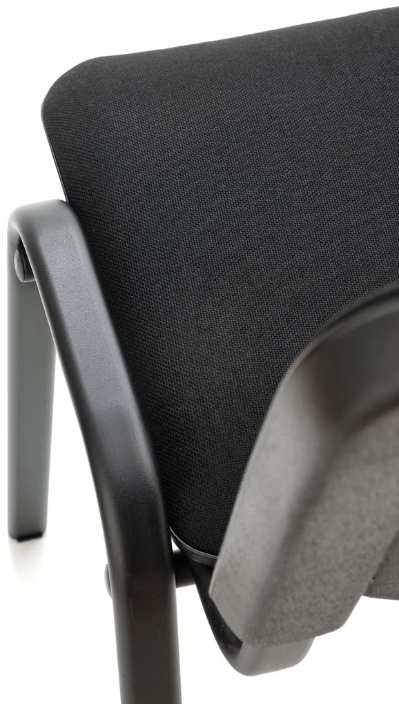 Konferenčná stolička ISO 82 cm čierna