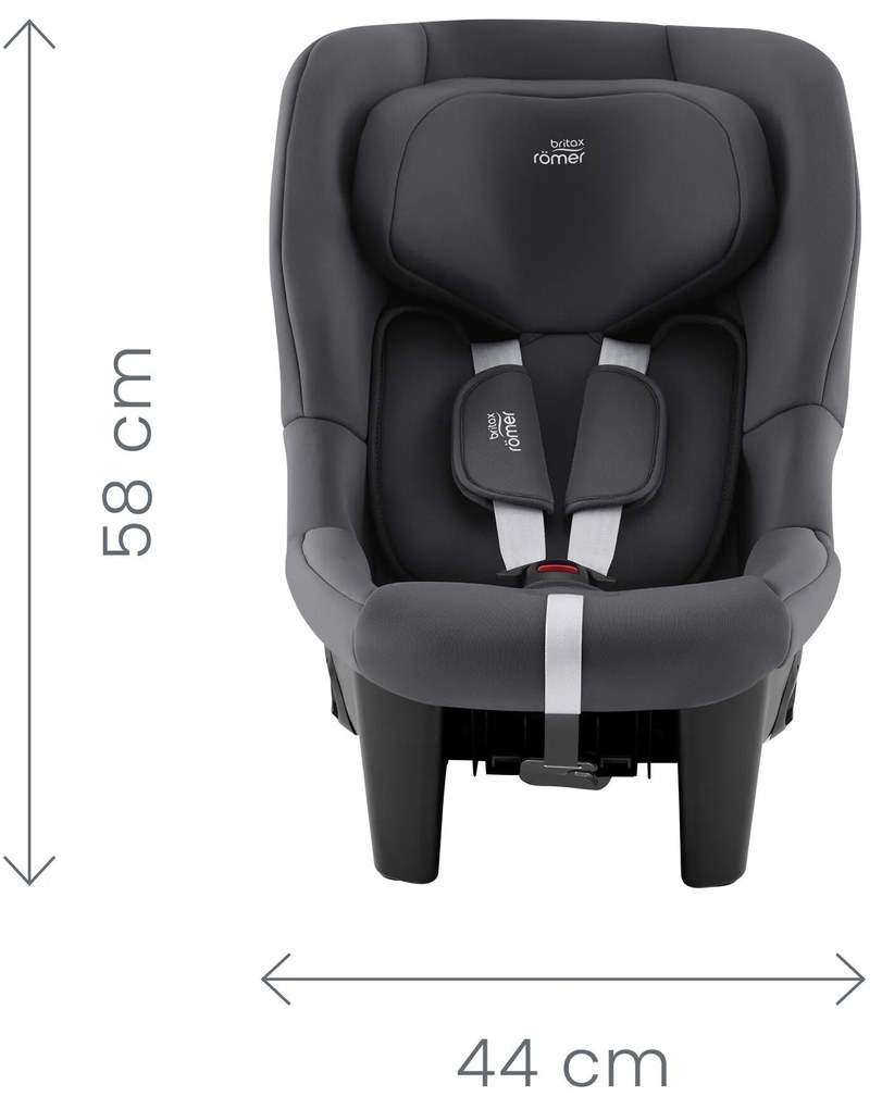 Autosedačka Britax&Romer Safe-Way M, Midnight Grey