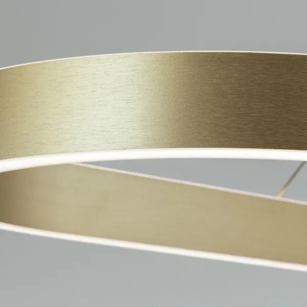 Orion - LED luster na lanku CARRARA LED/80W/230V 2700/3000/4000K zlatý