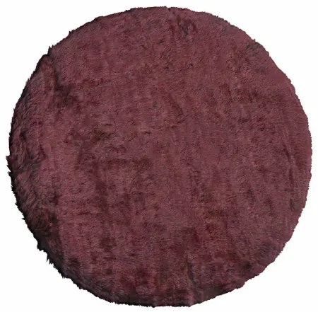 Koberce Breno Kusový koberec SAMBA kruh 495/bordeaux, červená,80 x 80 cm