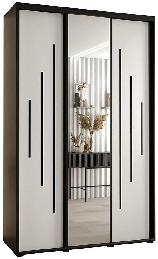 Skriňa 45 Canaris 13 160 čierna/biela/čierna