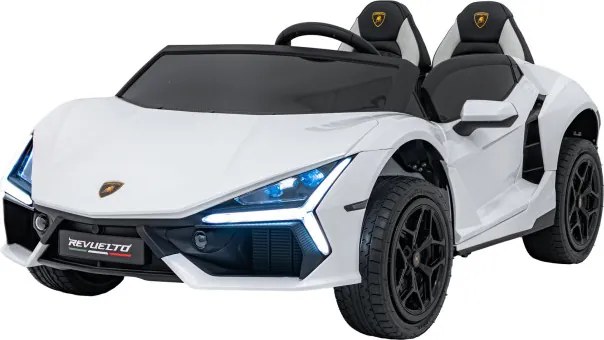 Elektrické autíčko Lamborghini Revuelto XL STRONG biele