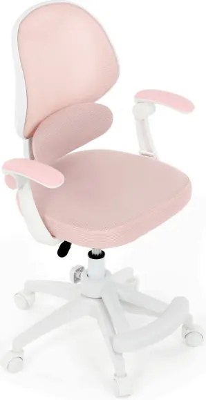 Detská otočná stolička ružová KA-W8008 PINK