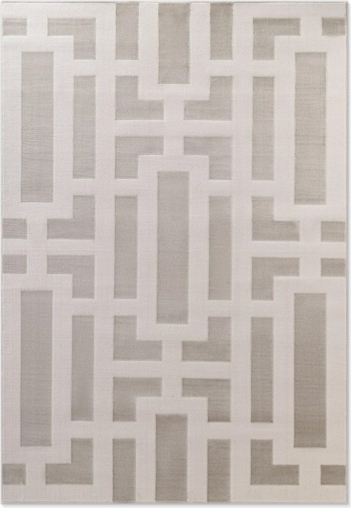 ELLE Decoration, Kusový koberec Perles 106188 Cream z kolekcie Elle, 160x235, béžová, obývacia izba