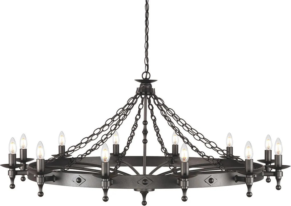 XXXLutz LUSTER, 122/73 cm Elstead Lighting - Online Only bytové doplnky - 009093035701