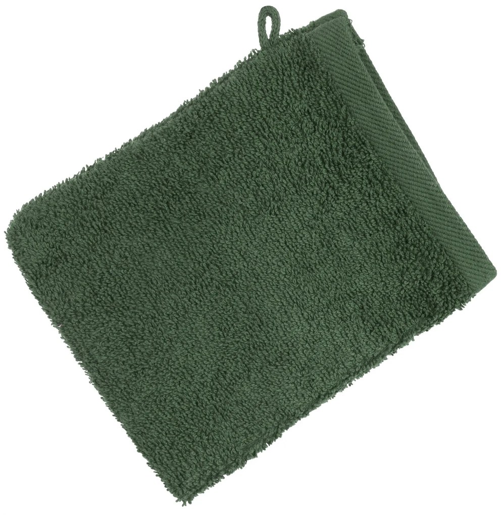 FROTÉ UTERÁK SMOOTH2 16X21 CM TMAVOZELENÁ