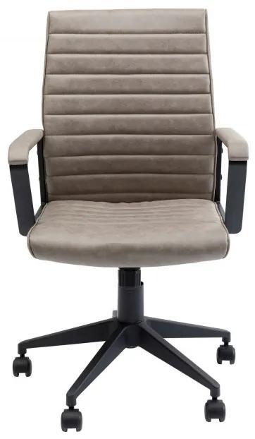 Hnedá Kancelárska stolička Labora Pebble 105 × 57 × 61 cm KARE DESIGN
