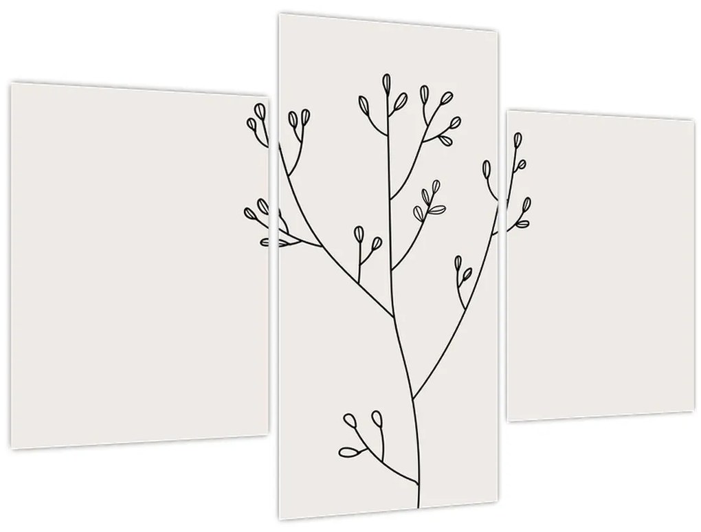 Obraz - Lúčny kvet N⁰3 (90x60 cm)