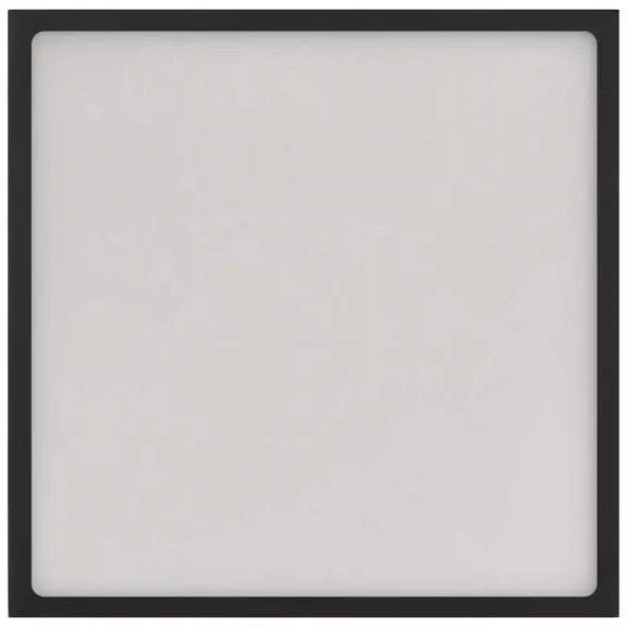 LED Stropné svietidlo LED/28,5W/230V 3000/3500/4000K 30x30 cm čierna